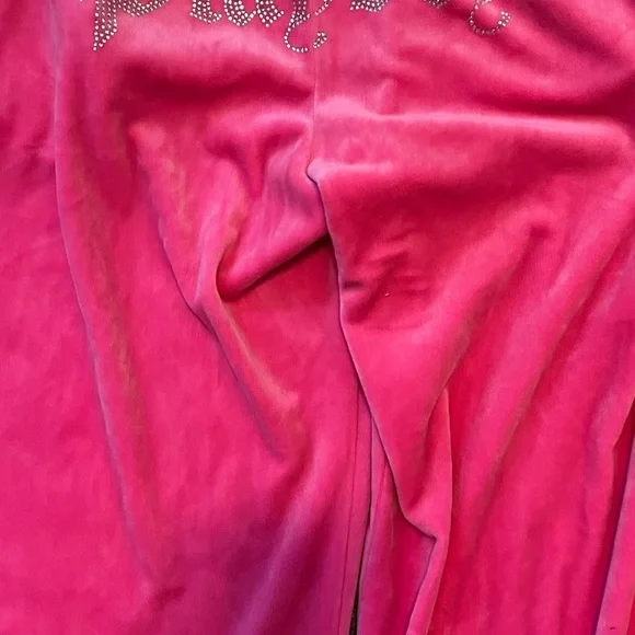 PLAYBOY Hot Pink Wide-Leg Lounge Pants | Y2K | Size XL - Picture 12 of 14